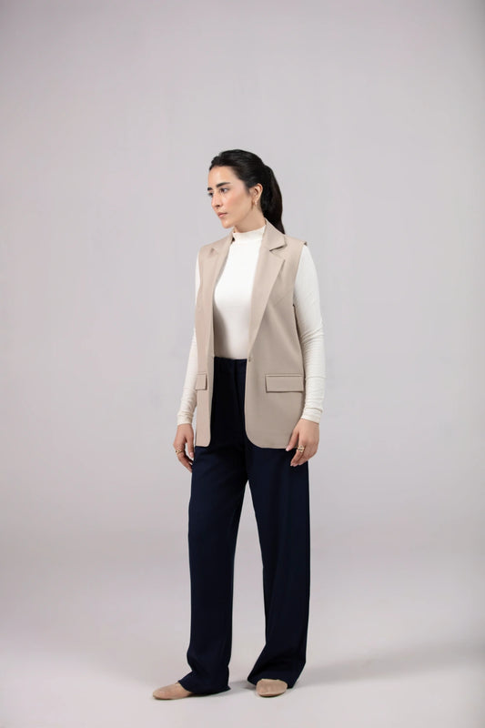 Women's Sleeveless Blazer