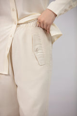 Linen Pull-on Trousers