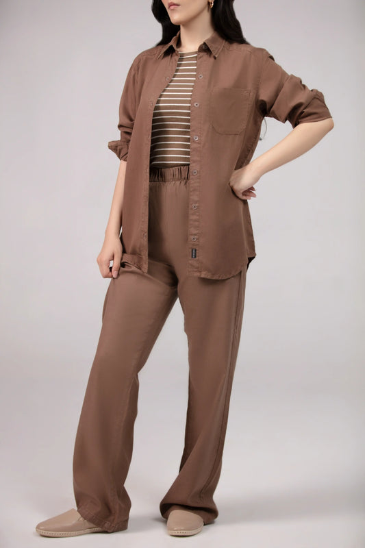 Linen Pull-on Trousers