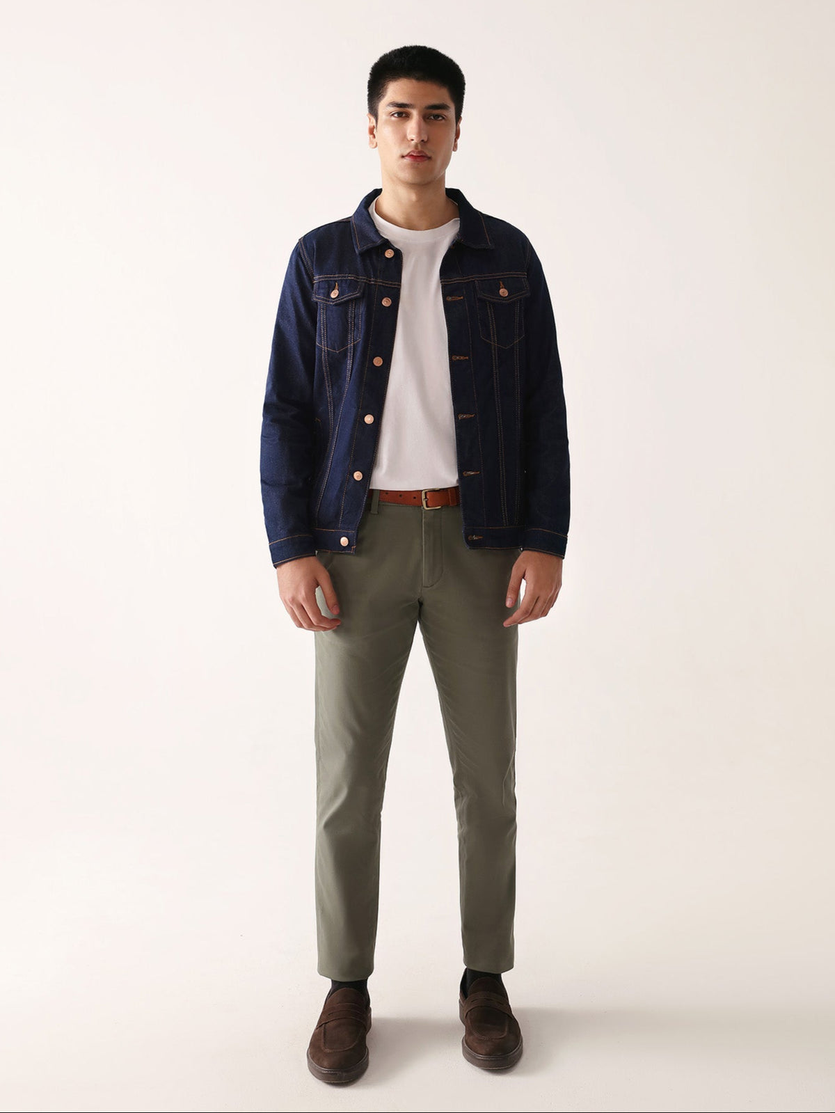 Olive Slim Fit Chino-thumbmail-5