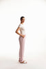 Pink Paper Bag Waist Trousers