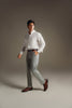 Oyster Gray Semi-Formal Pants