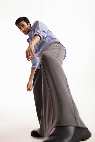 Experimental Wide Leg Pants