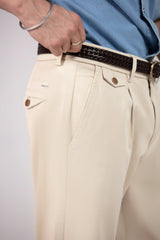 Men's Chino Pants - Turnover Hem