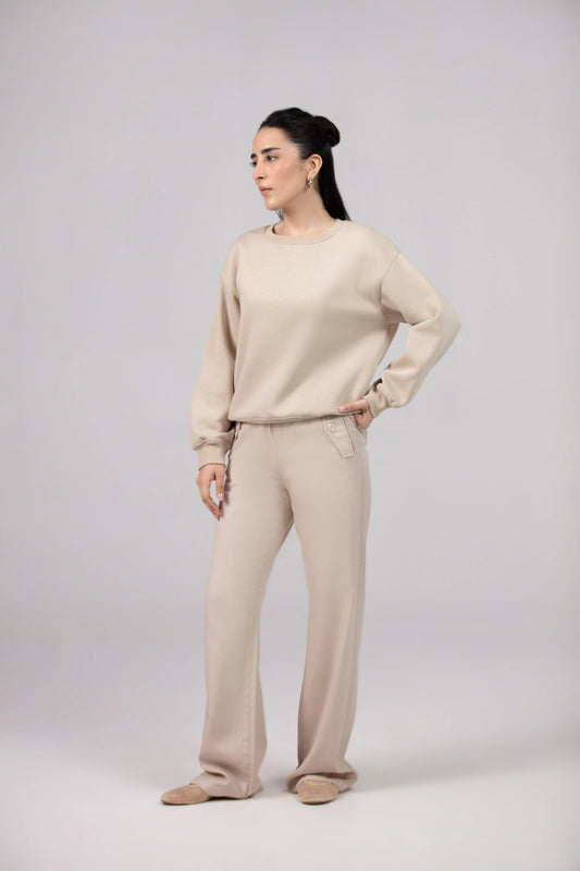 Linen Pull-on Trousers