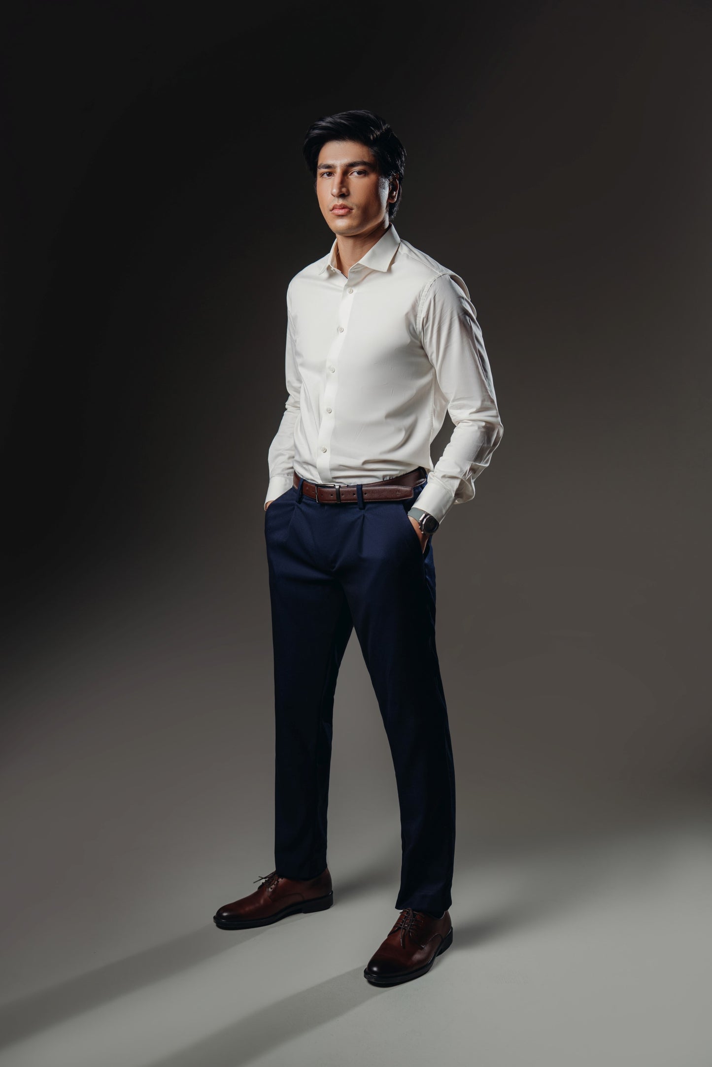 Navy Formal Pants