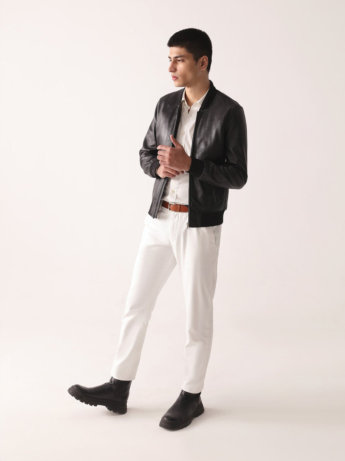 White Slim Fit Chino-thumbmail-2