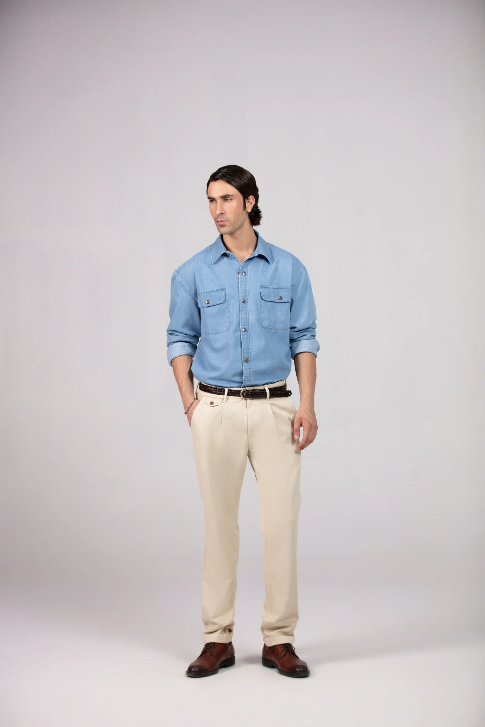Men's Chino Pants - Turnover Hem-thumbmail-3