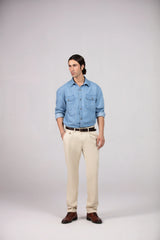 Men's Chino Pants - Turnover Hem