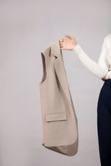 Women's Sleeveless Blazer