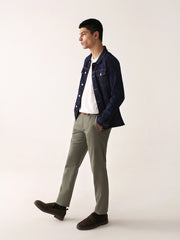 Olive Slim Fit Chino