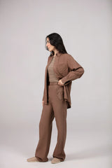 Linen Pull-on Trousers