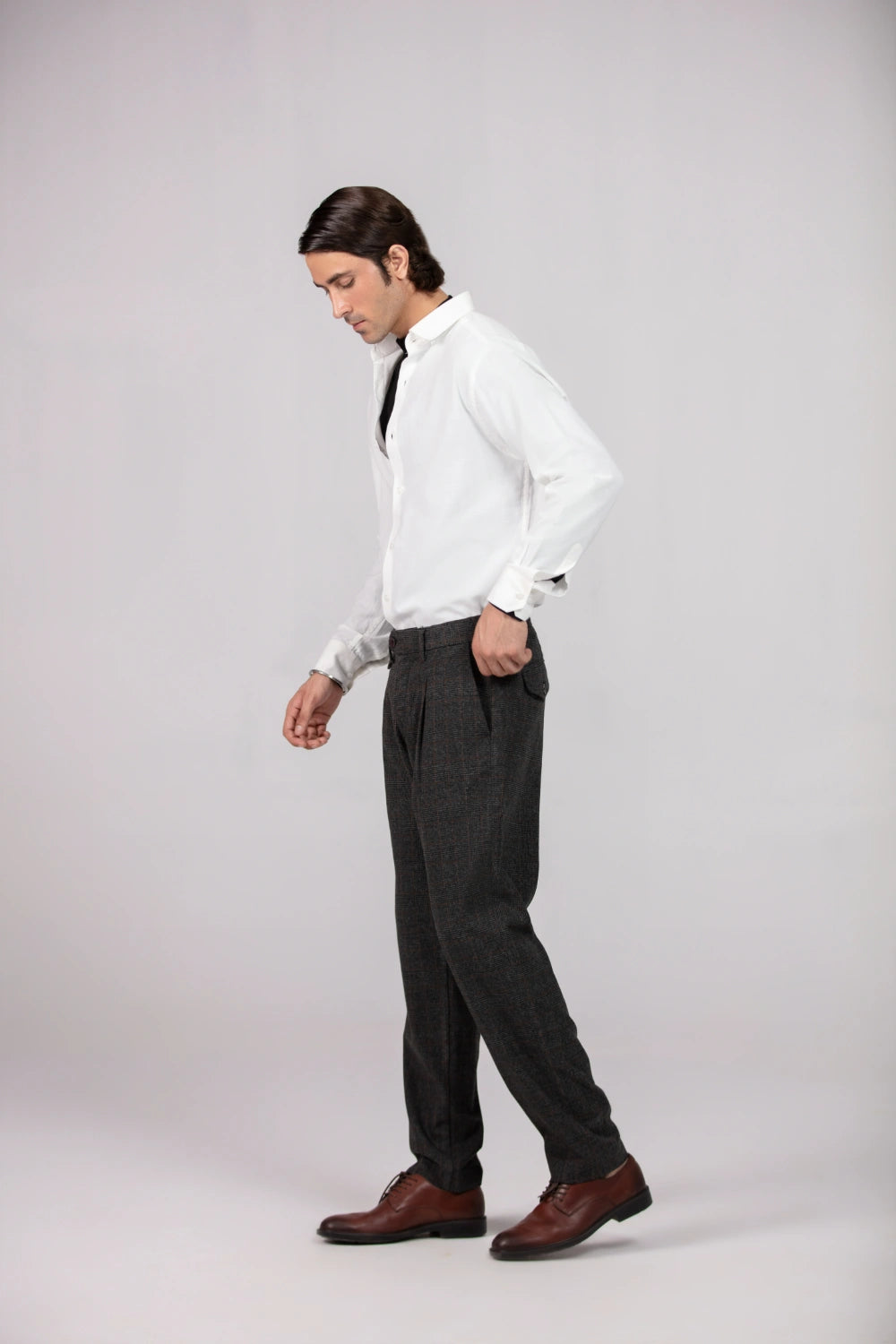 Formal Pants for Men - Windowpane-thumbmail-4