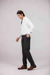 Formal Pants for Men - Windowpane
