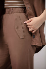 Linen Pull-on Trousers