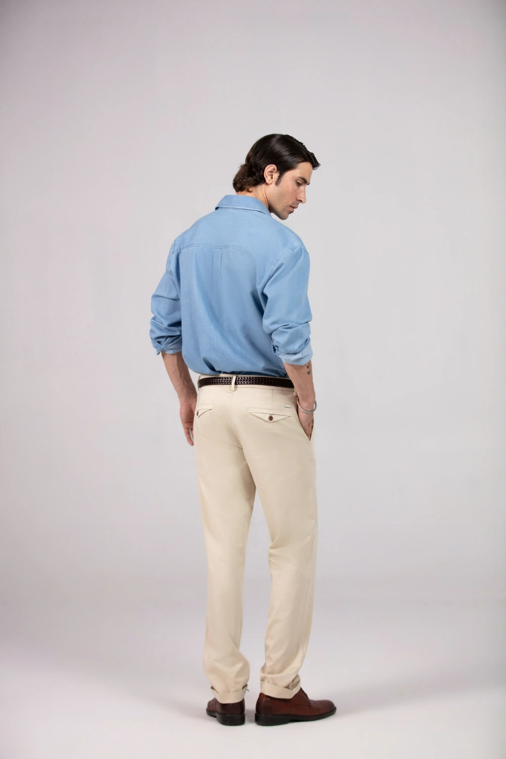 Men's Chino Pants - Turnover Hem-thumbmail-4