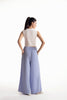 Elasticated Wide Leg Cropped Pants