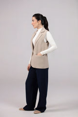Women's Sleeveless Blazer