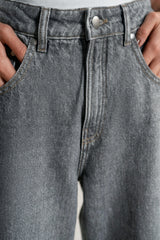 Straight Fit Jeans - Grey