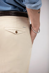 Men's Chino Pants - Turnover Hem