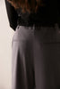 Grey Pleated Wide Leg Pants