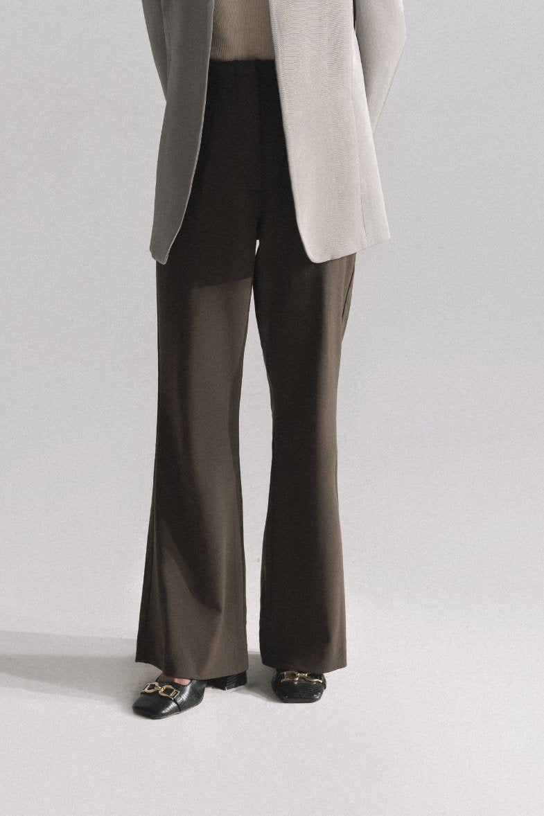 Beltless Boot Cut Pants-thumbmail-3
