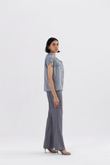 BeltlessBootcutPants-Grey