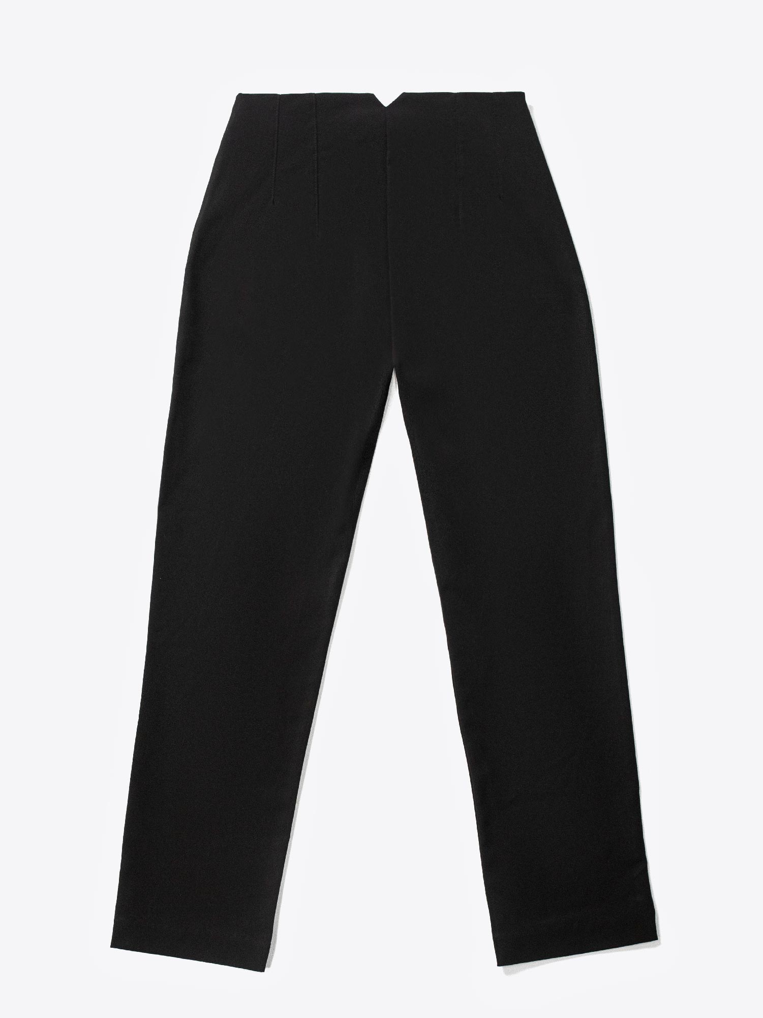 black high waisted pants women