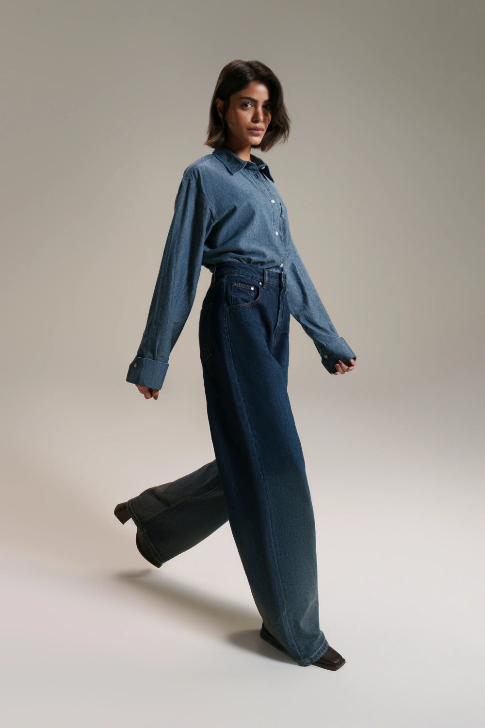 Button Down Denim Shirt-thumbmail-6