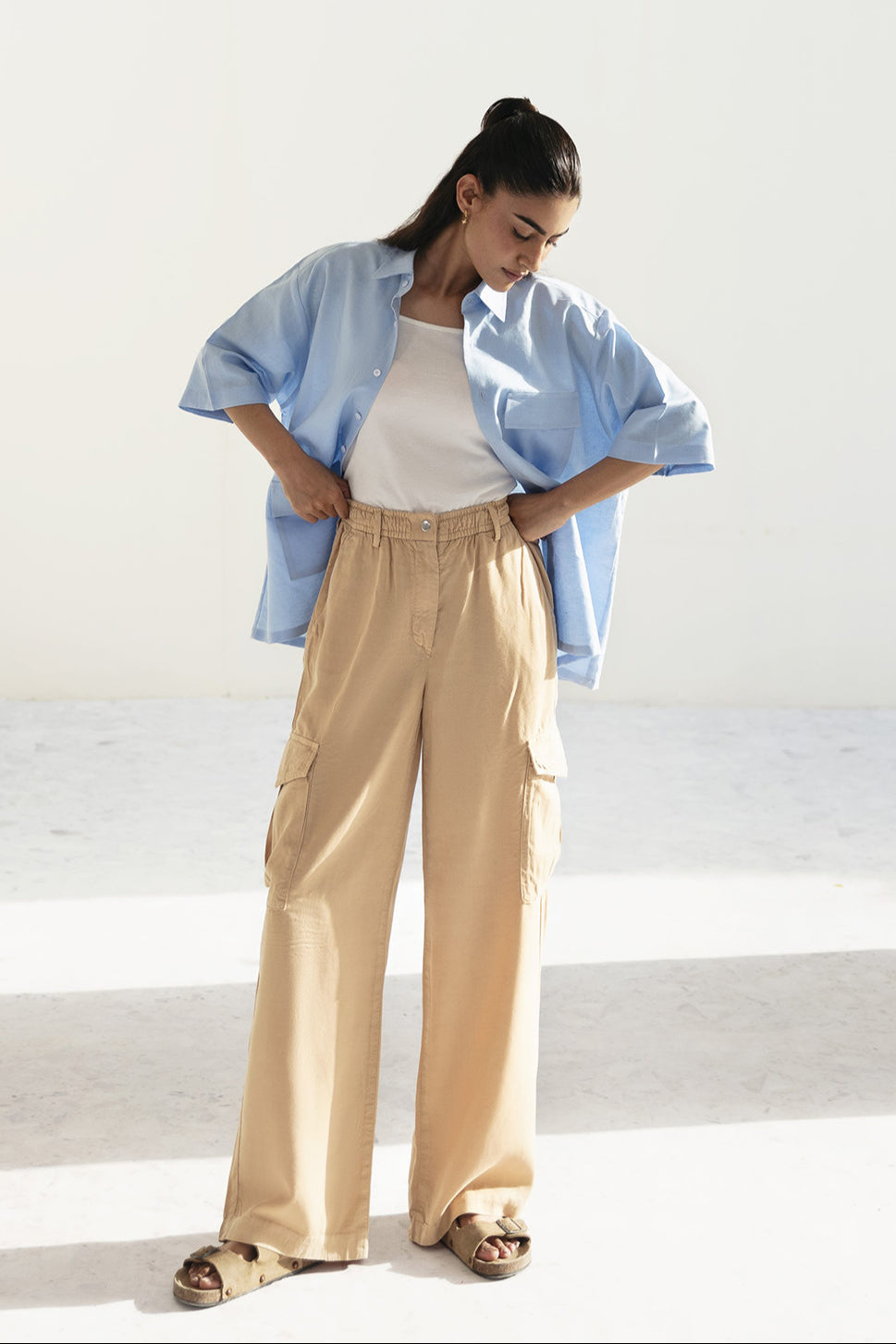wide leg cargo