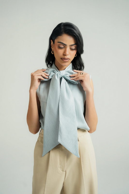Blue Bowtie Set