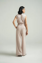 Bow-Tie Blouse Salmon Pink