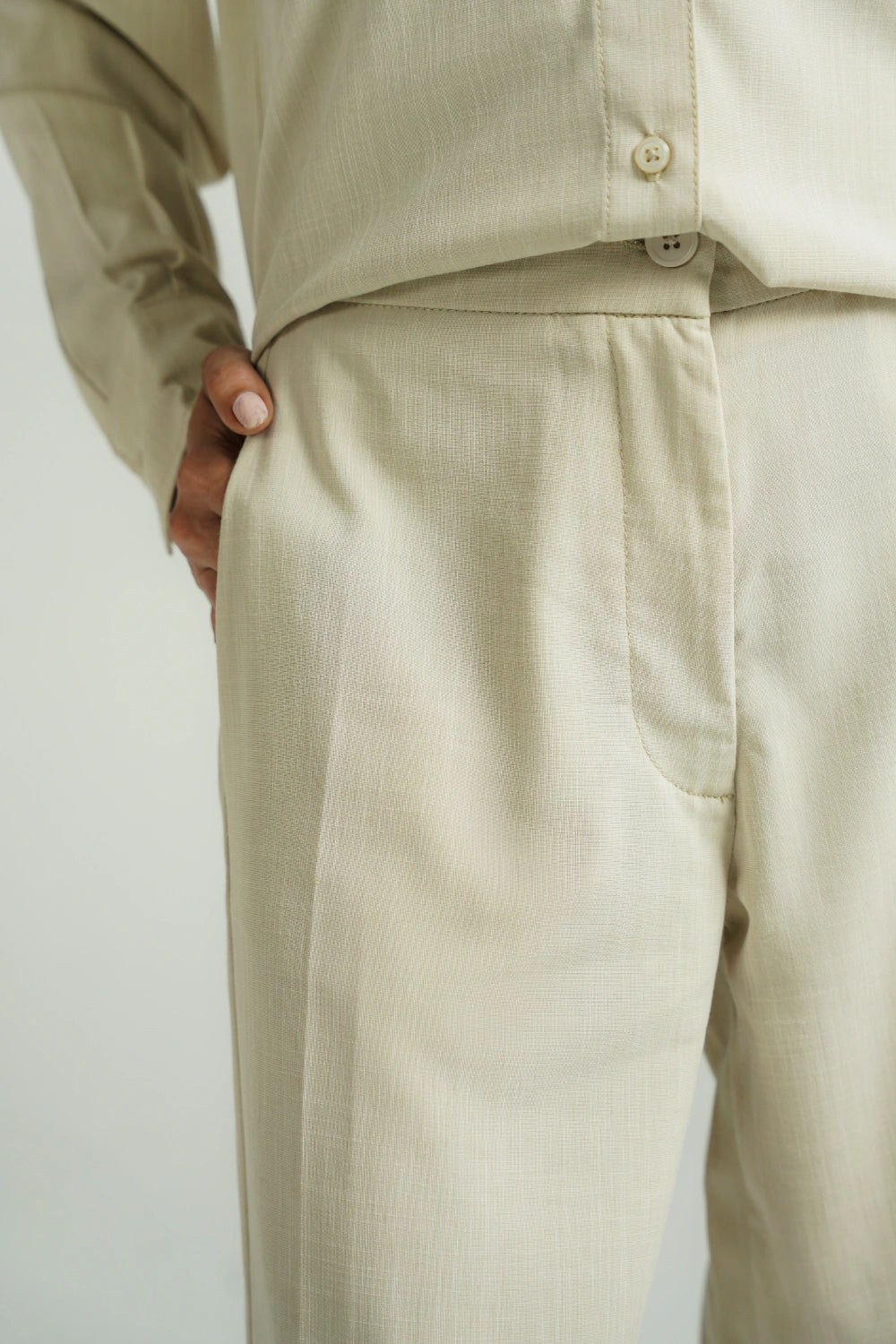 Turnover Hem Trousers-thumbmail-7