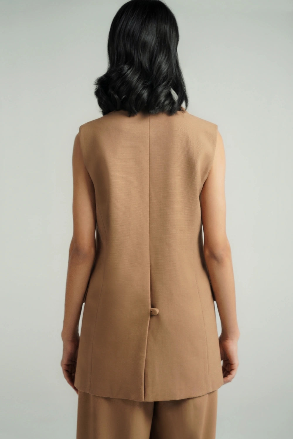 Women's Sleeveless Blazer-thumbmail-6