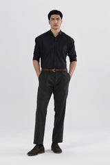 Windowpane Straight fit pants