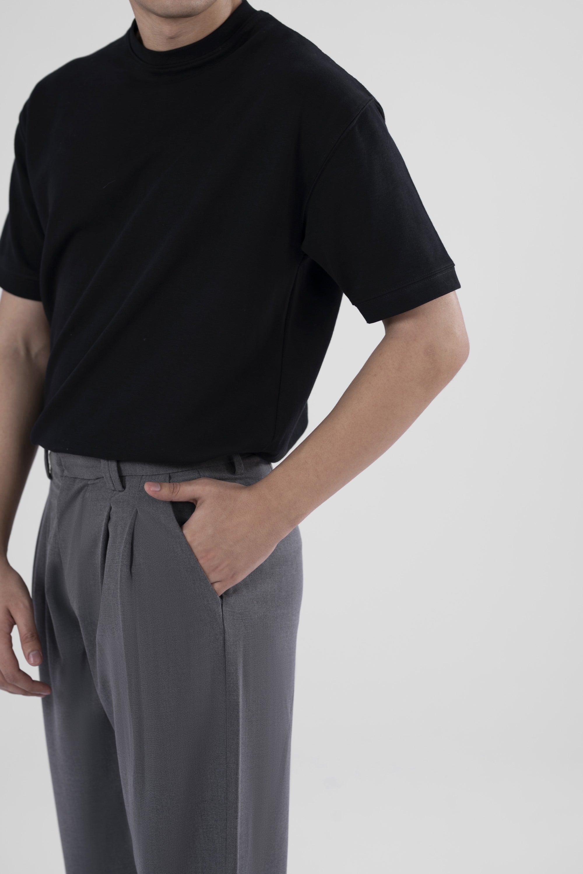 Double Pleated Pants