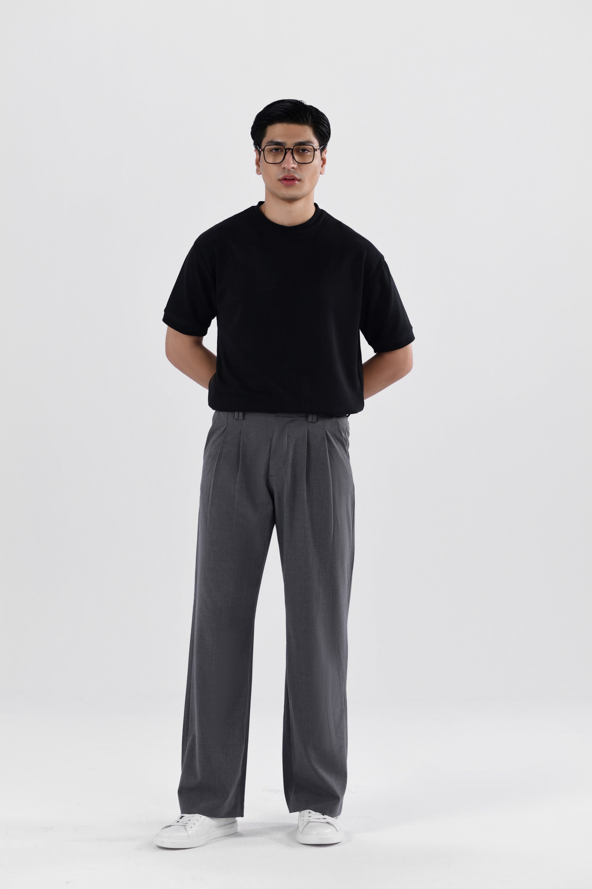 Double Pleated Pants
