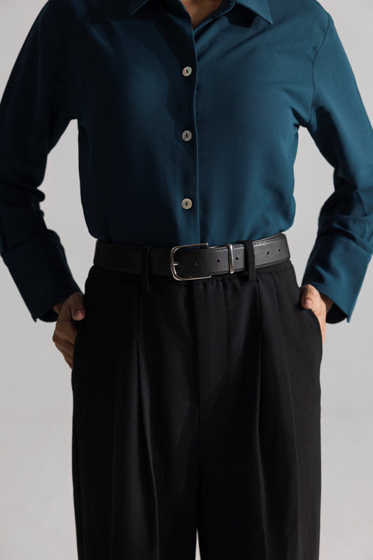DoublePleatedWideLegPants
