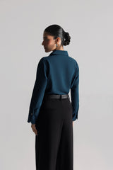 DoublePleatedWideLegPants