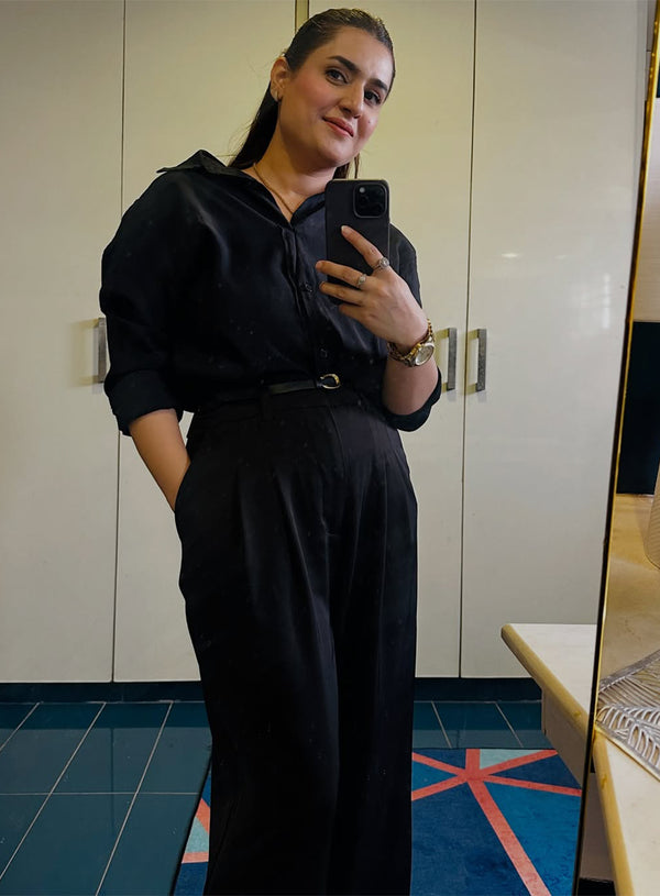 Double Pleated Wide Leg Pants extra image