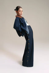 Experimental Wide Leg Jeans