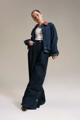 Experimental Wide Leg Jeans