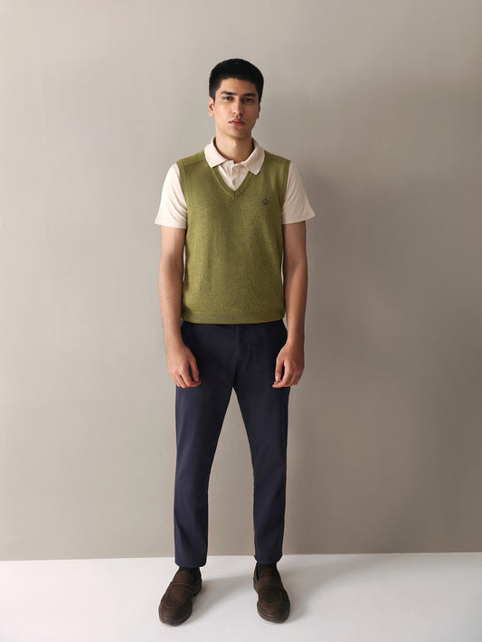 Navy Slim Fit Chino Pants