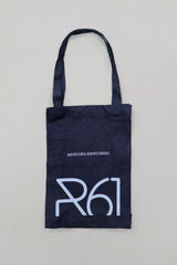 Navy Denim Tote Bag - Full Logo