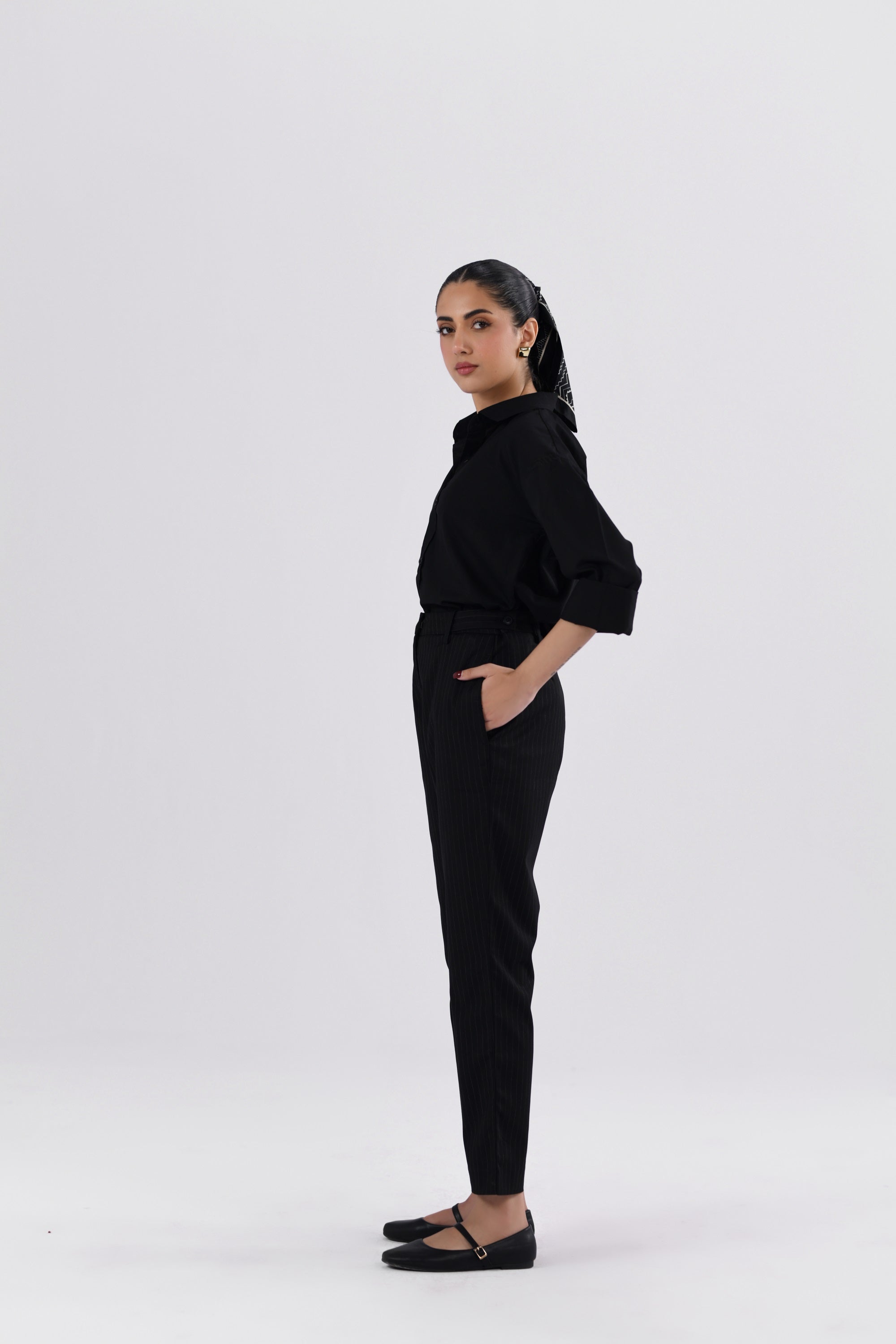 Pinstripes Ankle Grazer