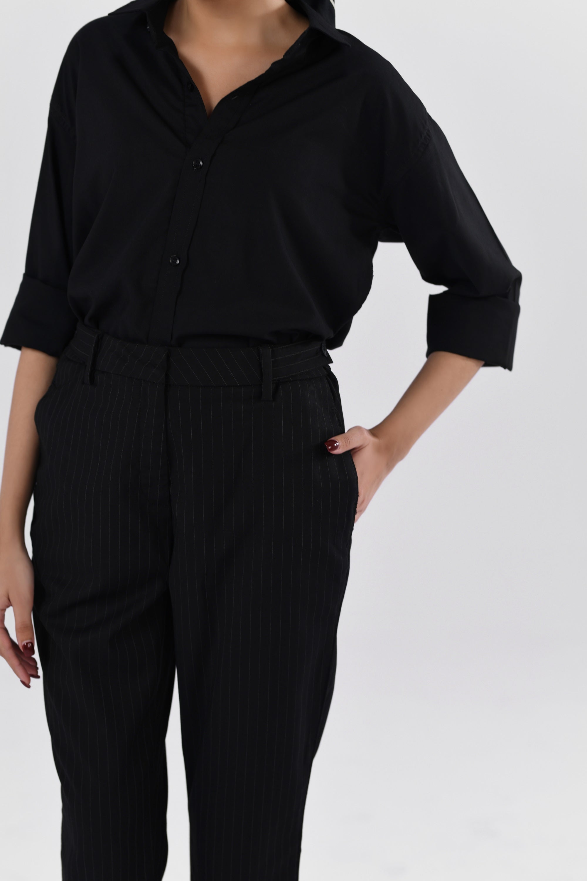 Pinstripes Ankle Grazer