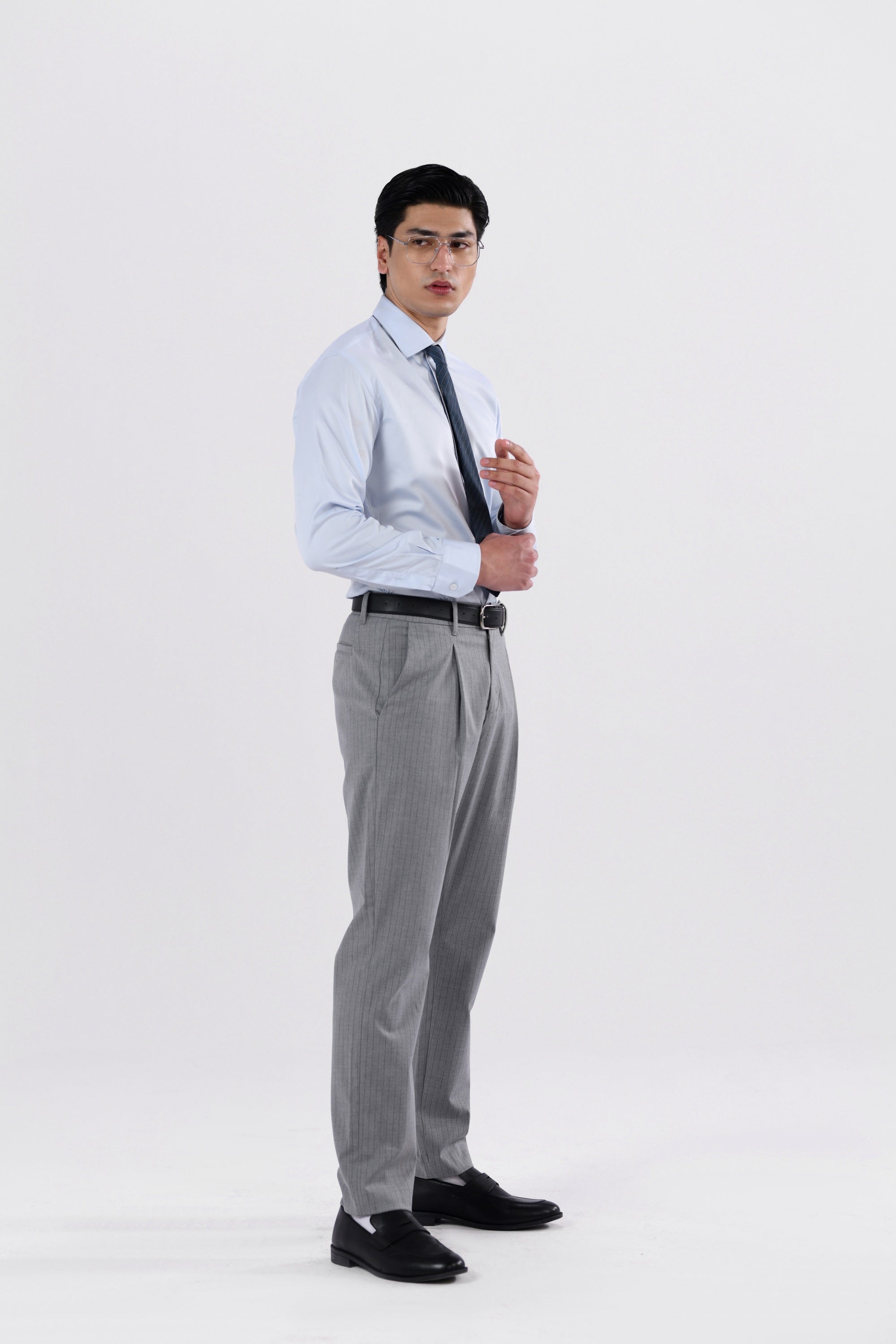 Pinstripes Straight Fit Pants