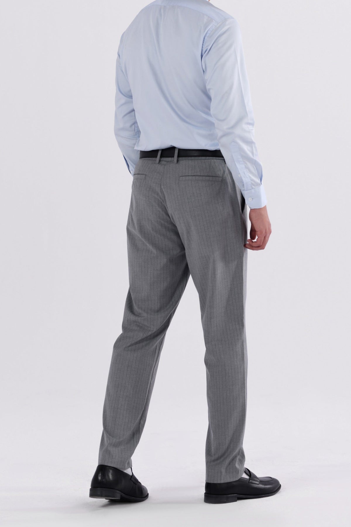 Pinstripes Straight Fit Pants-thumbmail-4