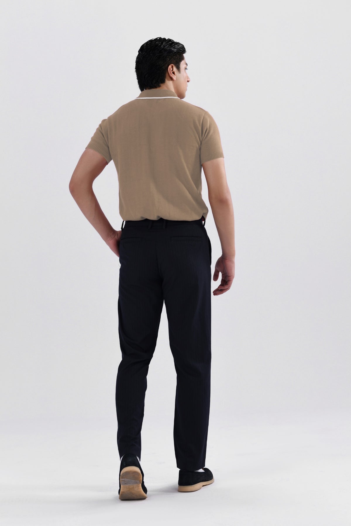 Pinstripes Straight Fit Pants-thumbmail-4