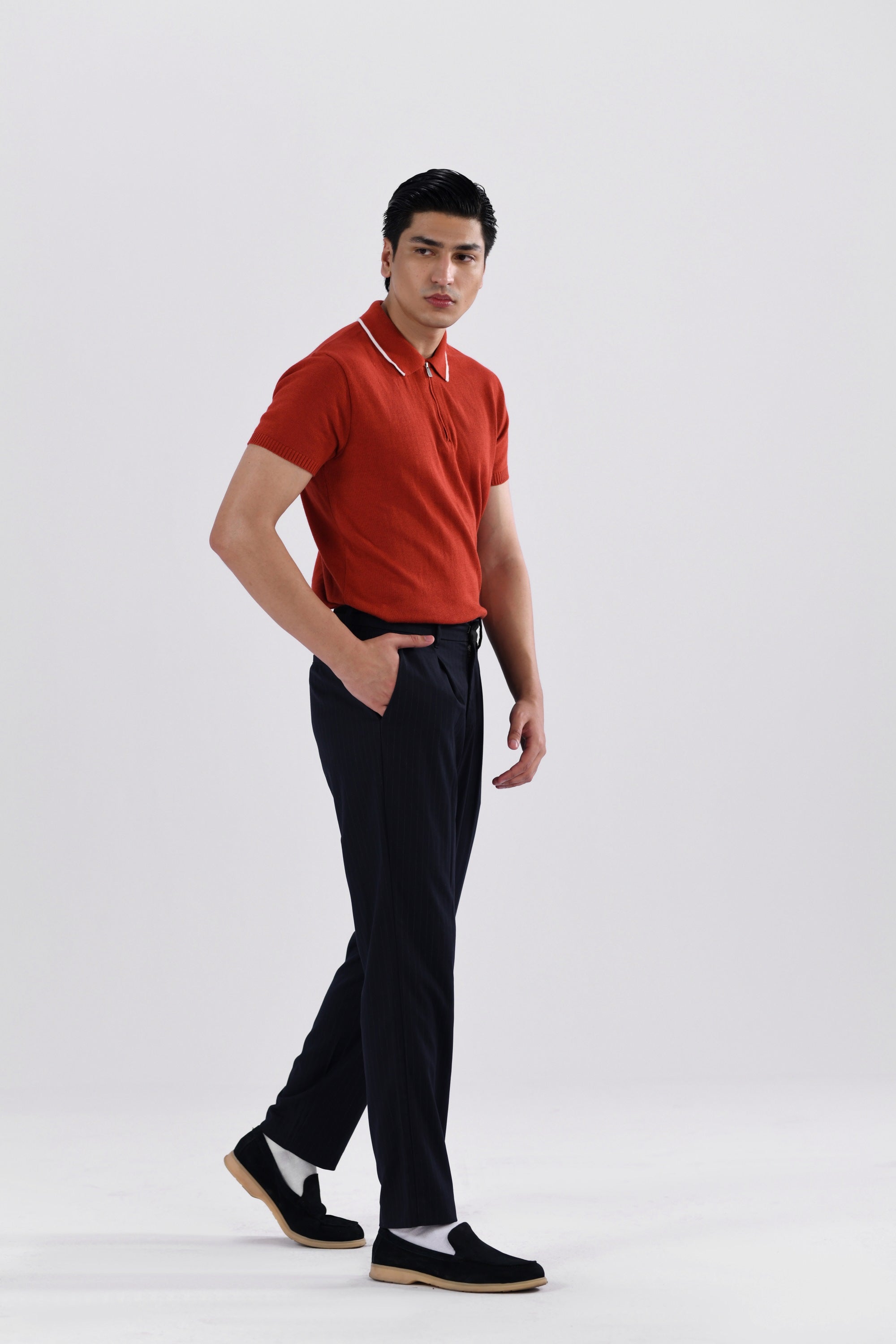 Pinstripes Straight Fit Pants
